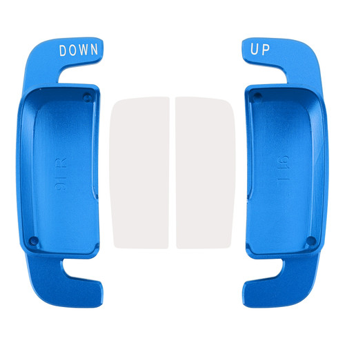 2021- Mercedes-Benz A/C/E/S/V/G-Class EQA Metris Steering Wheel Paddle Shifter Extension Aluminium Blue Generic