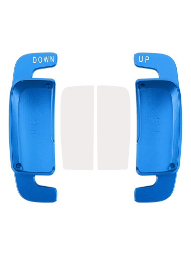 2021- Mercedes-Benz A/C/E/S/V/G-Class EQA Metris Steering Wheel Paddle Shifter Extension Aluminium Blue Generic