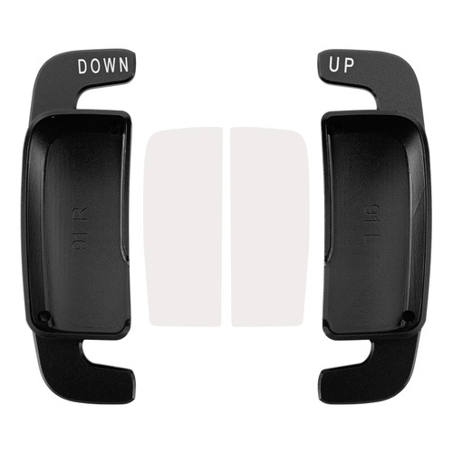 2021- Mercedes-Benz A/C/E/S/V/G-Class EQA Metris Steering Wheel Paddle Shifter Extension Aluminium Black Generic