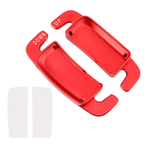 2021- Mercedes-Benz A/C/E/S/V/G-Class EQA Metris Steering Wheel Paddle Shifter Extension Aluminium Red Generic