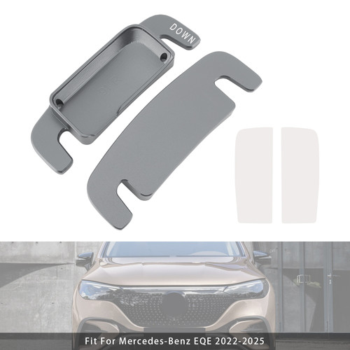 2021- Mercedes-Benz A/C/E/S/V/G-Class EQA Metris Steering Wheel Paddle Shifter Extension Aluminium Grey Generic