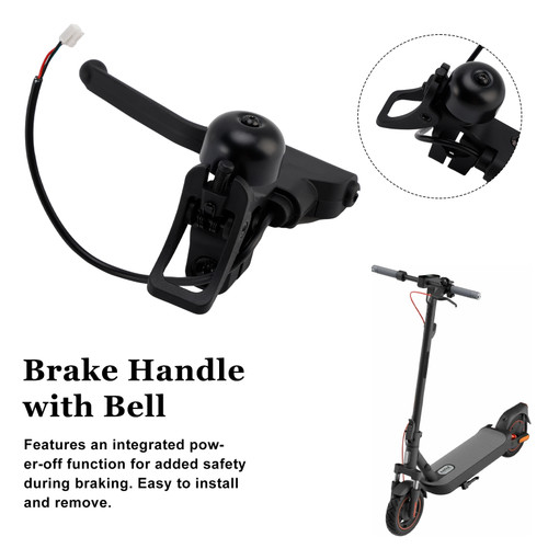 Brake Handle with Bells Compatible with Xiaomi 4Pro (1st Gen) E-Scooter