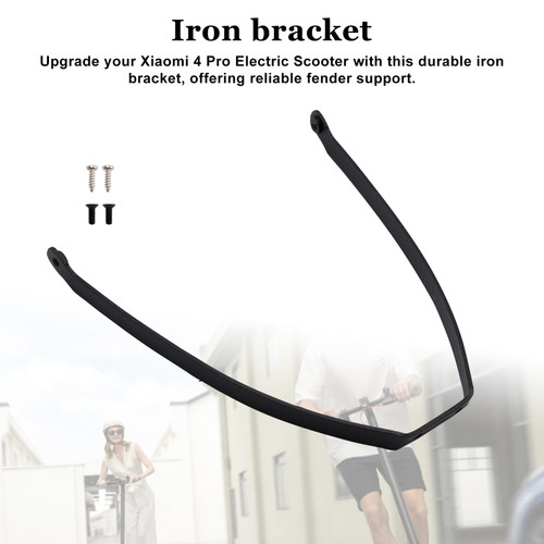 Rear Bracket with Screws Rear Mudguard Support for  Xiaomi 4Pro E-Scooter