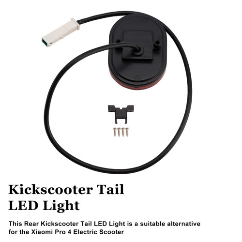 Rear Kickscooter Tail LED Light For Xiaomi4 Pro (1st Gen) E-Scooter