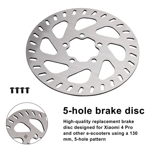 Brake disc 130 mm 5 hole for Xiaomi Mi4 Pro (1st Gen)  Replacement