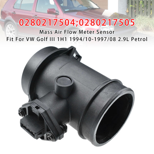 1993-2000 VW EuroVan Corrado Golf III Jetta Passat Vento Mass Air Flow Meter Sensor 0280217504 Generic