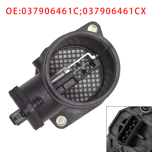 1996-2010 VW Bora Golf Passat Sharan Mass Air Flow Meter Sensor 037906461C Generic