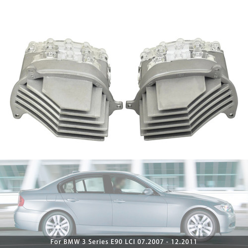 2007-2012 BMW 3 Series E91 LCI 2x LED Turn Signal Headlight Control Unit Module 63127245813 63127245814 Generic