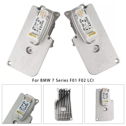 BMW 7 Series F01 F02 LCI 2X LED Headlight Module 63117339055 63117339056 Generic