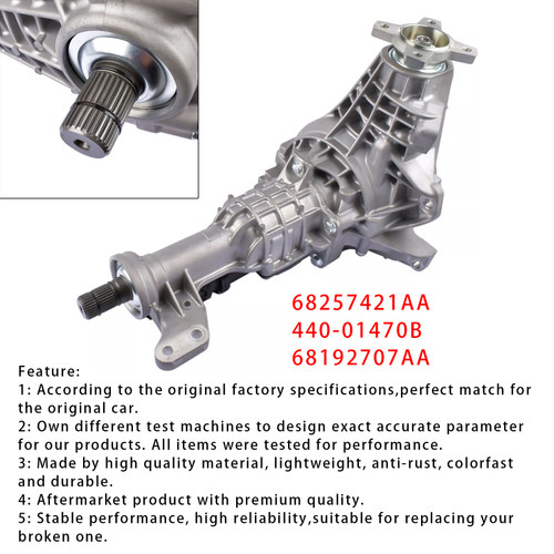 2013-2020 Ram 1500 4WD Front Differential 3.55 Ratio 68257421AA 68192707 Generic