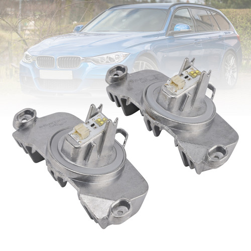 2012-2016 BMW 3 Series F30 F31 F34 Gran Turismo GT 2pcs LED Angel Eyes Ring Light Module Diode 63117398766 63117311243 Generic