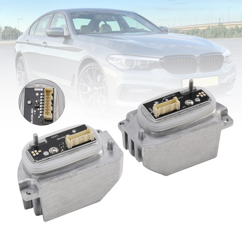 BMW 5 G30 G31 G38 2PCS Adaptive LED Headlight Turn Signal Light 63117214942 63117214941 Generic