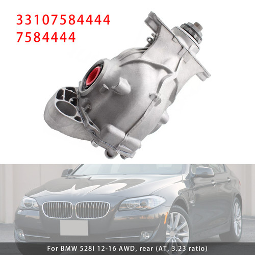 2011-2019 BMW 528i 535i 640i (F10 F12) Rear Differential 3.23 Ratio 33107584444 Generic