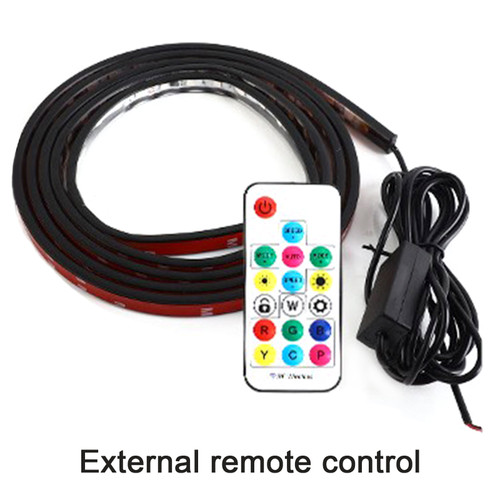 Truck Colorful Streamer Marquee LED Light Strips External With Remote Control 2.4m