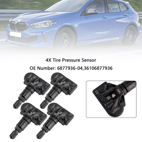BMW X1 X3 X4 X5 X6 X7 4*Tire Pressure Sensor 6877936 Generic