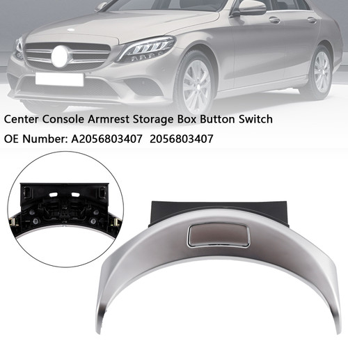 2015-2020 Mercedes C-CLASS W205 Center Console Armrest Storage Box Button Switch A2056803407 Generic