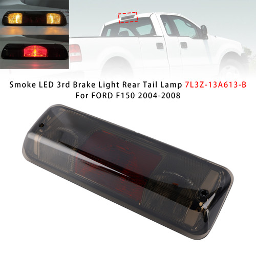 2004-2008 FORD F150 LED 3rd Brake Light Rear Tail Lamp 7L3Z-13A613-B Smoked Generic