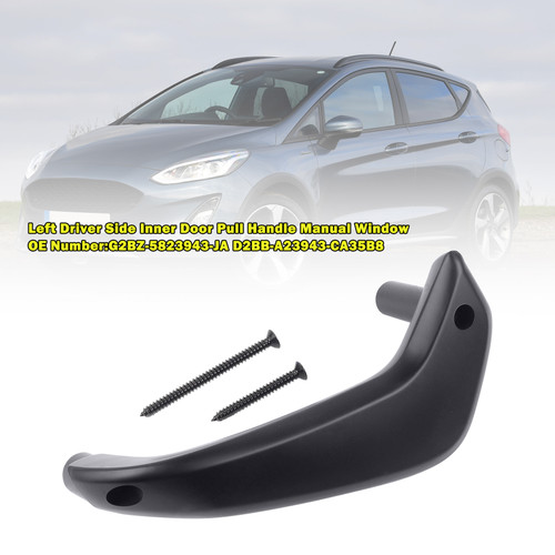 2011-2020 Ford Fiesta Left Driver Side Inner Door Pull Handle G2BZ-5823943-JA Generic