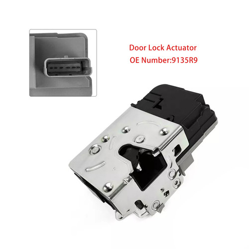 2009-2013 Peugeot 206+ Hatchback Front Left Driver Side Door Lock Actuator 9135R9 Generic