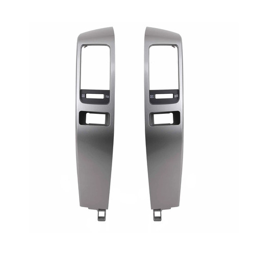 2003-2009 Toyota Land Cruiser Prado J120 2x Dashboard Air Vent Panel Silver Generic