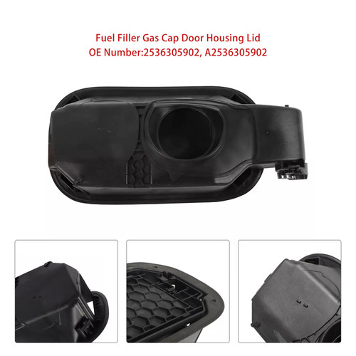 2016-2019 Mercedes-Benz GLC300 Fuel Filler Gas Cap Door Housing Lid 2536305902 Generic
