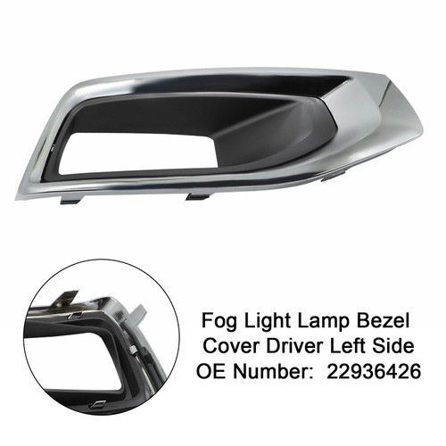 2019-2020 Yukon Yukon XL Fog Light Lamp Bezel Cover Driver Left Side 22936426 Generic