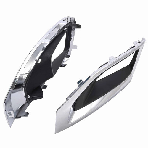 2015-2018 Yukon Yukon XL submodel: Denali, SLE, SLT Fog Light Lamp Bezel Cover Driver Left+Right Side 22936426 Generic