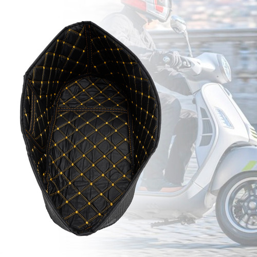 Vespa Gts 300 Gts300 Seat Bucket Liner Pad Trunk Inner Protector Pu Gold Generic
