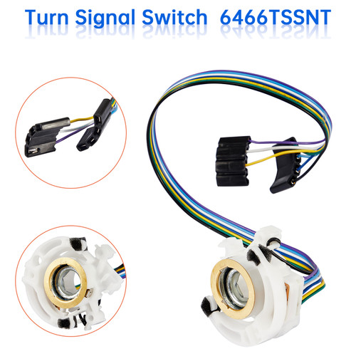 1964-1966 Chevrolet C10 Impala Belair Biscayn Turn Signal Switch 6466TSSNT Generic