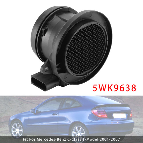 2001-2010 Mercedes-Benz W203 W211 C209 Mass Air Flow Meter Sensor 5WK9638 Generic