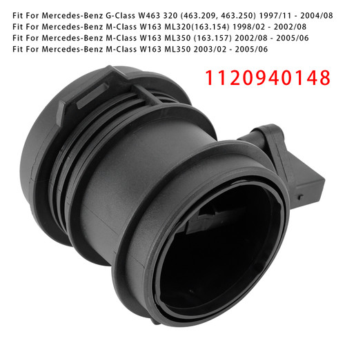1996-2009 Mercedes-Benz C-Class CLK E-Class G-Class M-Class S-Class Mass Air Flow Meter Sensor 0280218082 Generic