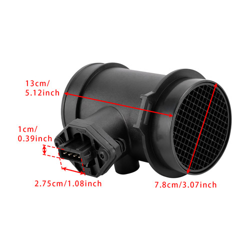 1992-2000 VW Golf III Sharan Transporter Vento Mass Air Flow Meter Sensor 0280217512 Generic