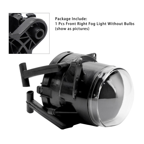 2004-2010 BMW E60 525I 528I 530I 535I 545I 550I M5 1X Right Fog Light 63177897188 Black Generic