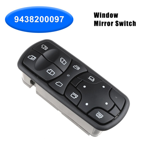 Mercedes-Benz Actros MPII Window Mirror Switch Regulator 9438200097 Generic