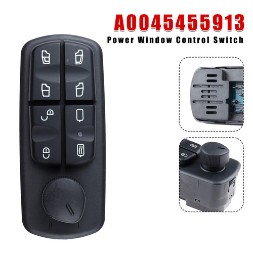 1998-2013 Mercedes-Benz Atego Truck Power Window Control Switch A0045455913 Generic