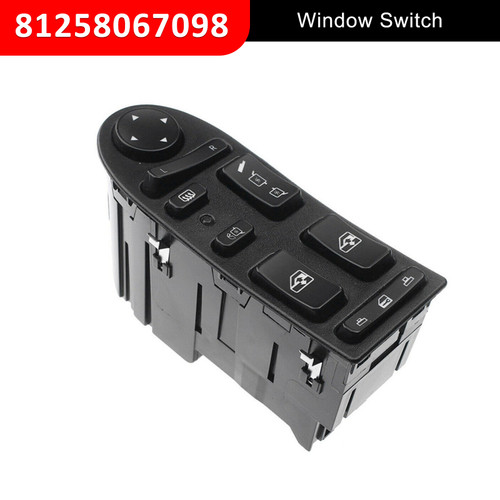 Man Truck Power Lifter Transmission Window Switch 81258067074 81258067098 Generic