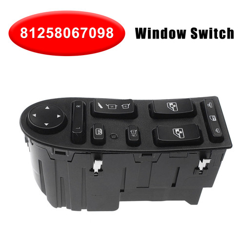 Man Truck Power Lifter Transmission Window Switch 81258067074 81258067098 Generic