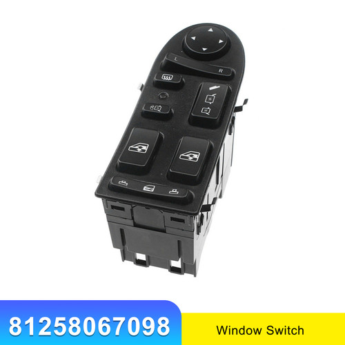 Man Truck Power Lifter Transmission Window Switch 81258067074 81258067098 Generic