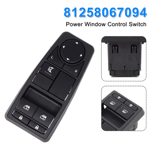 Man TGA TGS TGX Power Window Control Switch 81258067094 81258067109 Generic