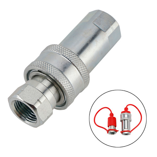 3/8" NPT ISO 7241-A Quick Disconnect Hydraulic Couplings / Couplers