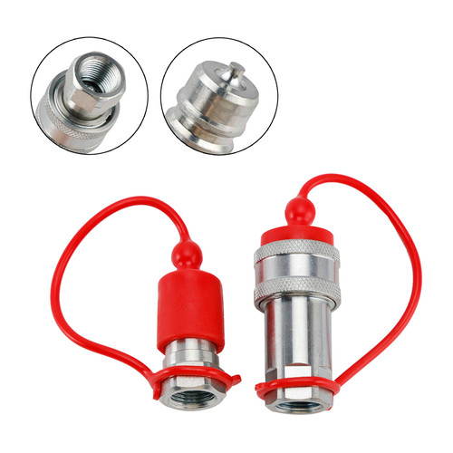 3/8" NPT ISO 7241-A Quick Disconnect Hydraulic Couplings / Couplers