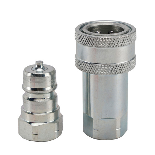 3/8" NPT ISO 7241-A Quick Disconnect Hydraulic Couplings / Couplers