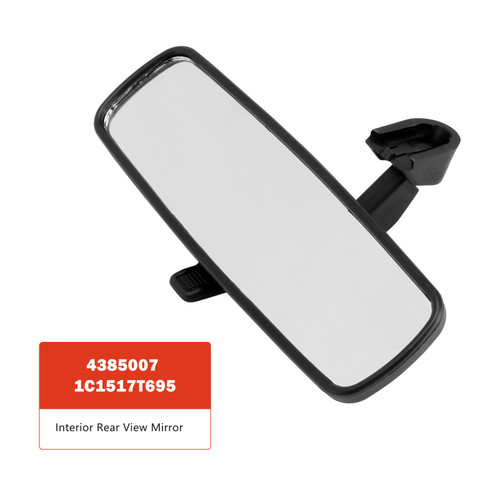 1998-2020 Ford Transit Transit Fiesta Focus Focus C-Max Interior Rear View Mirror 4385007 1C1517T695 Black Generic