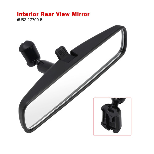 2010-2018 Ford Transit Connect Interior Rear View Mirror 6U5Z-17700-B Black Generic