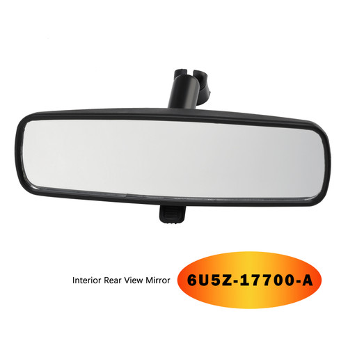 2004-2008 Ford E-150 E-250 E-350 E-450 E-550 Interior Rear View Mirror 6U5Z-17700-A Black Generic