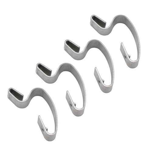 2000-2008 YFM80 YFM660 YFM400 4X Hook Set Air Box Lid Clip 5Th-14436-00-00 Silver Generic