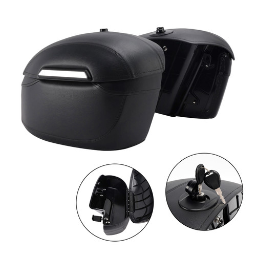 2004-2025 Sportster 883/1200 X48 Luggage Rack Side Saddle Bag Mount Bracket Black Generic