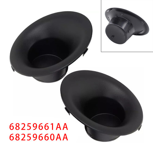 2015-2022 Dodge Challenger Pair Fog Light Covers 68259661AA 68259660AA Generic