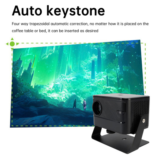 4K Projector Smart Android Home Projector Dual Frequency HD Projector Bedroom US