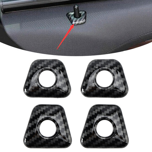 2018-2022 BMW 5 Series G30 Inner Door Bolt Lock Down Frame Trim Carbon Fiber Generic